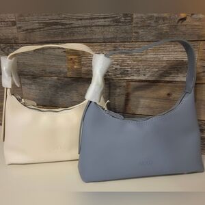 Aeropostale Blue Mini Shoulder Bag with Sleek Design & Strap Adjuster!